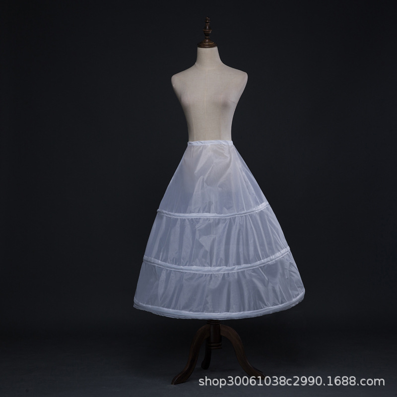 Special wholesale three steel ring Fishbone skirt photo studio photography accessories wedding dress shop gifts bridal petticoats fluffy
