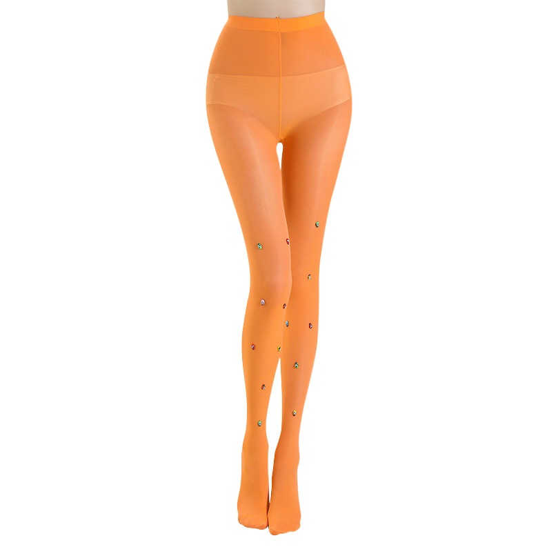 Explosions bottoming socks sweet scarab orange bow decorative ladies pantyhose manufacturers wholesale