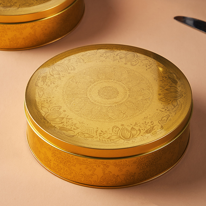 Picture of Oven-able Cake Box Chocolate Dessert Cookie Cafe Casual High-end Storage Accompanying Gift Iron Box