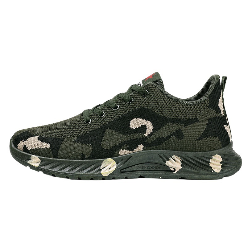 2023 new camouflage shoes men's shoes autumn and winter release shoes outdoor mountaineering training shoes students military training site labor protection shoes