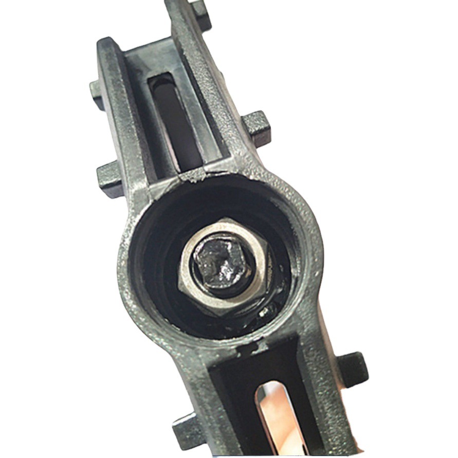 Mountain bike double bead pedal bicycle New imitation aluminum alloy plastic ball pedal riding equipment 602 type