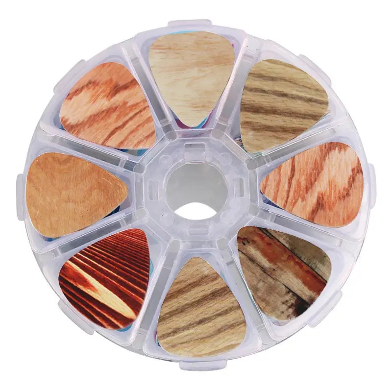 50 Pieces of Colorful Pattern Guitar Pick Set Musical Instrument Folk Ukulele Accessories Wholesale Guitar