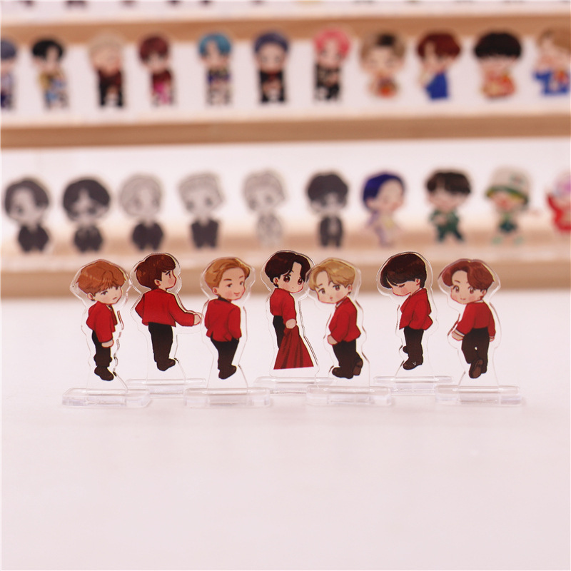 Picture of Bts Peripherals Tian Bao Guo Jin Taeheng Zheng Xipu Zhiqi Mini Stand Night Scene