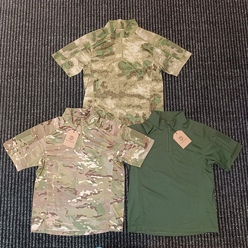 Picture of Pioneer Breathable Quick-drying Clothes Outdoor Half-sleeve Camouflage Tactical Short-sleeve Quick-drying T-shirt