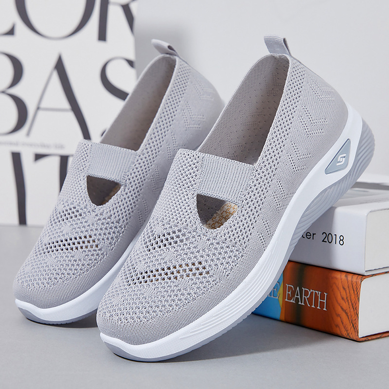 Picture of Women's Shoes Summer 2025 Breathable Comfortable Shoes Cross-border Middle-aged and Elderly Mother Shoes Soft-soled Casual Mesh Shoes for Children
