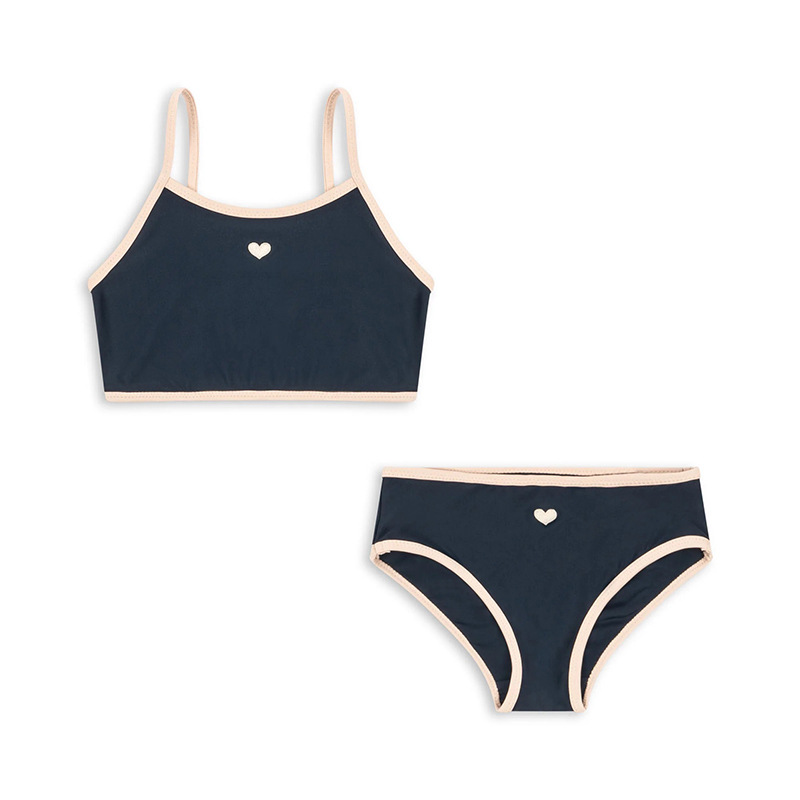 Picture of Baby Girl Bikini Swimsuit 2025 Danish Summer New Baby Split Swimsuit Kidsren Girls Swimsuit