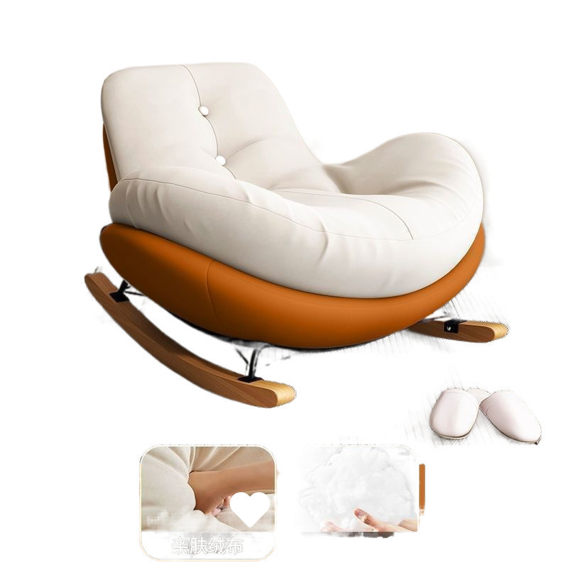 Picture of Lazy Sofa Adult Recliner Adult Living Room Single Balcony Home Leisure Bedroom Comfortable Thickened Penguin Rocking Chair