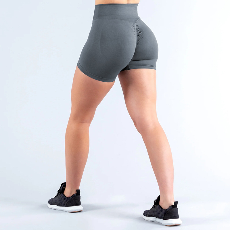 European and American Cross-border Seamless Yoga Shorts Trousers Bra suit Women's Elastic Quick-drying Breathable DYFNE DYNAMIC