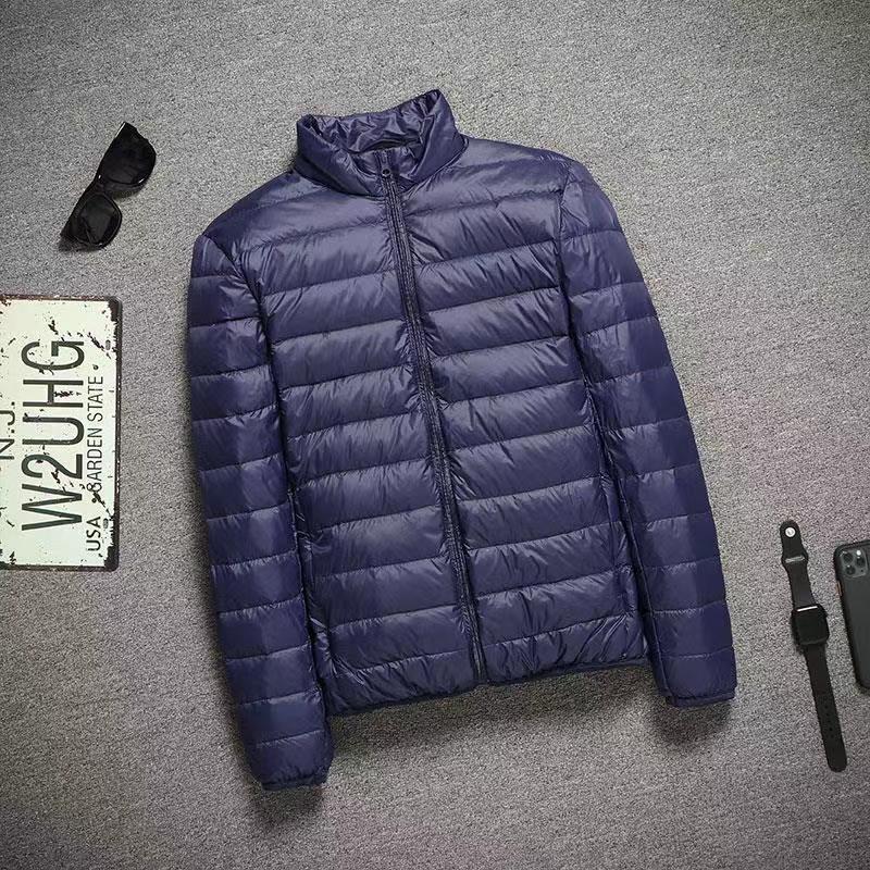 Picture of Anti-season men's cotton-padded jacket short light work cotton-padded jacket men's young and middle-aged plus size down cotton-padded jacket father's winter coat