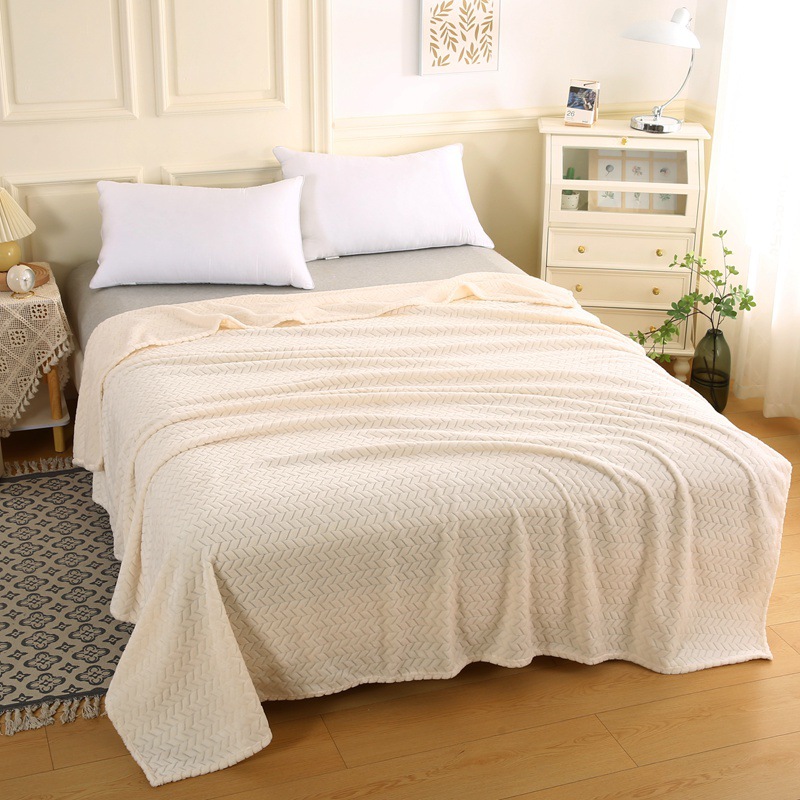 Picture of Coral fleece blanket flannel blanket air conditioning blanket thickened nap blanket gift blanket summer air conditioning blanket wholesale