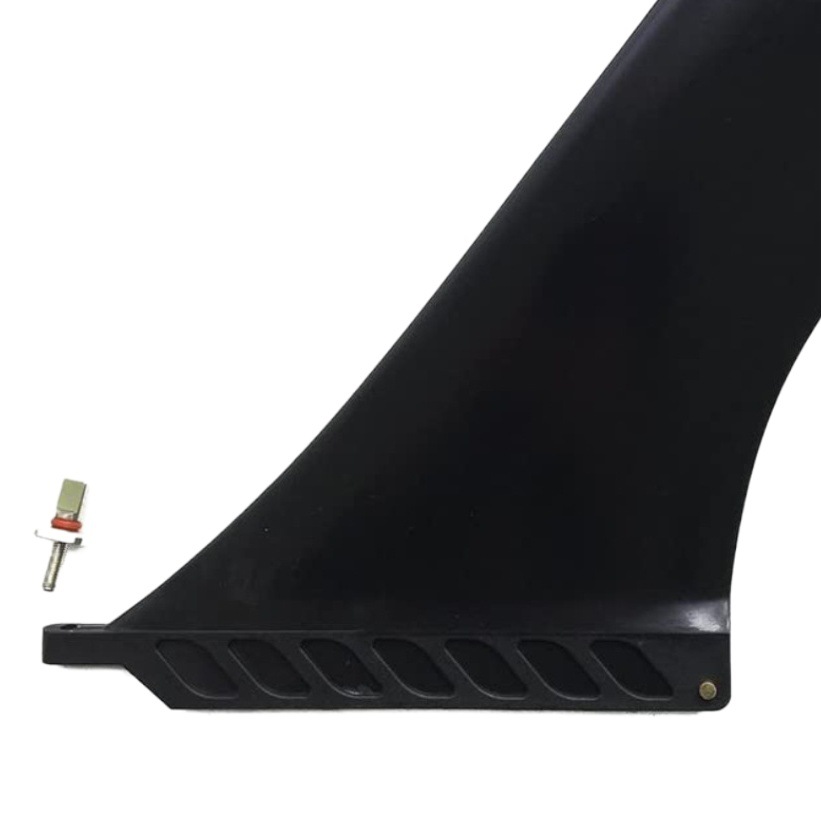 SUP board tail fin with screw PVC large rudder vertical paddle board water distribution rudder balance rudder special-shaped large tail rudder surfing accessories