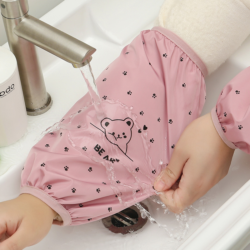 Picture of New Waterproof Sleeve Women's Long Fashion Cartoon Sleeve Anti-Oil Stain Household Sleeve Tube Wholesale for Adults and Students