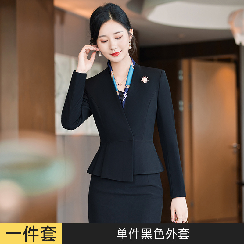 Picture of Professional Suit suit Women's Autumn and Winter High-end Temperament Fashion Manager Dress Suit Sales Department Jewelry Store Work Clothes
