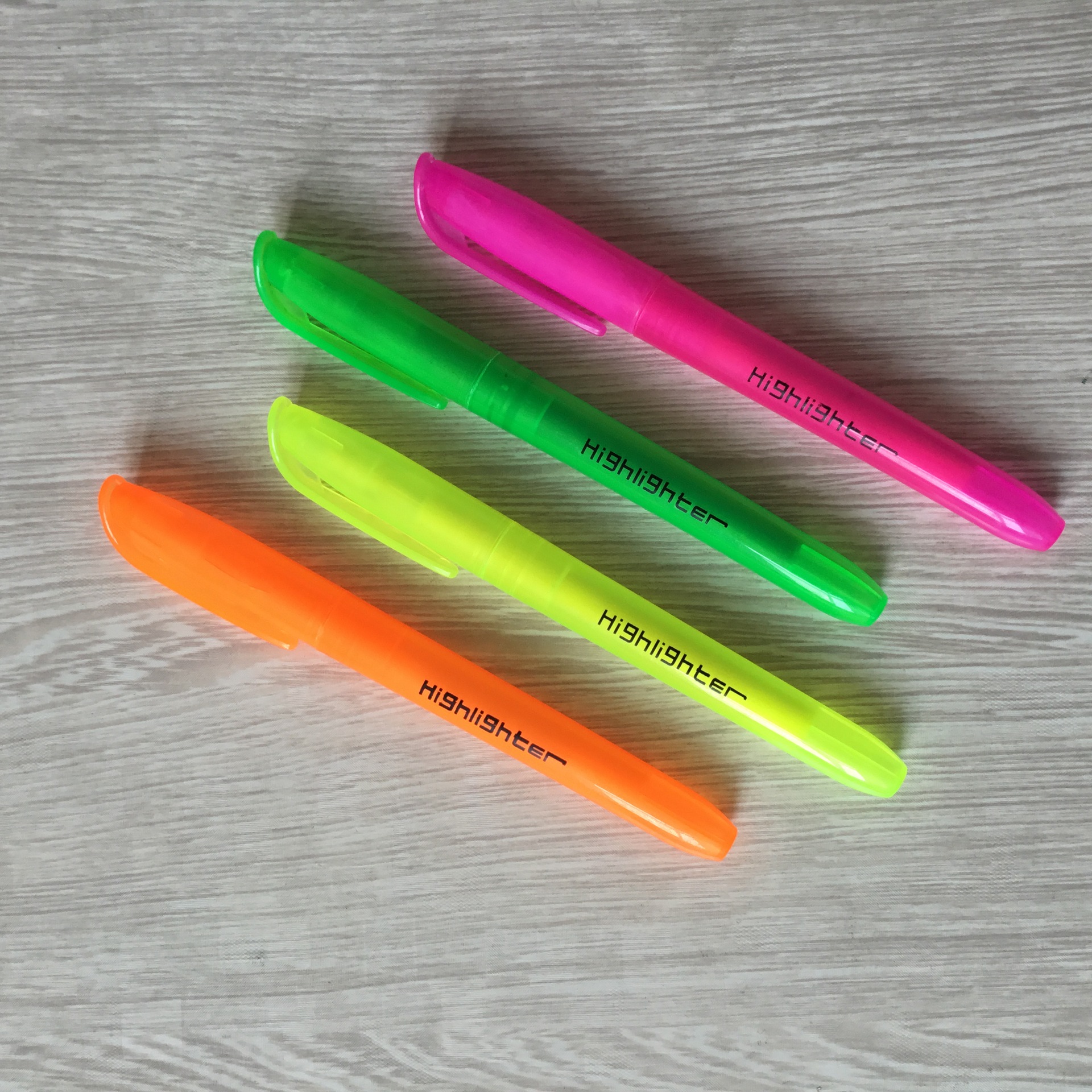 A Large Number of Spot Stationery Colorful Highlighter Water-Based Colorful Pen Student Mark Review Good Helper Highlighter 6 Colorfuls