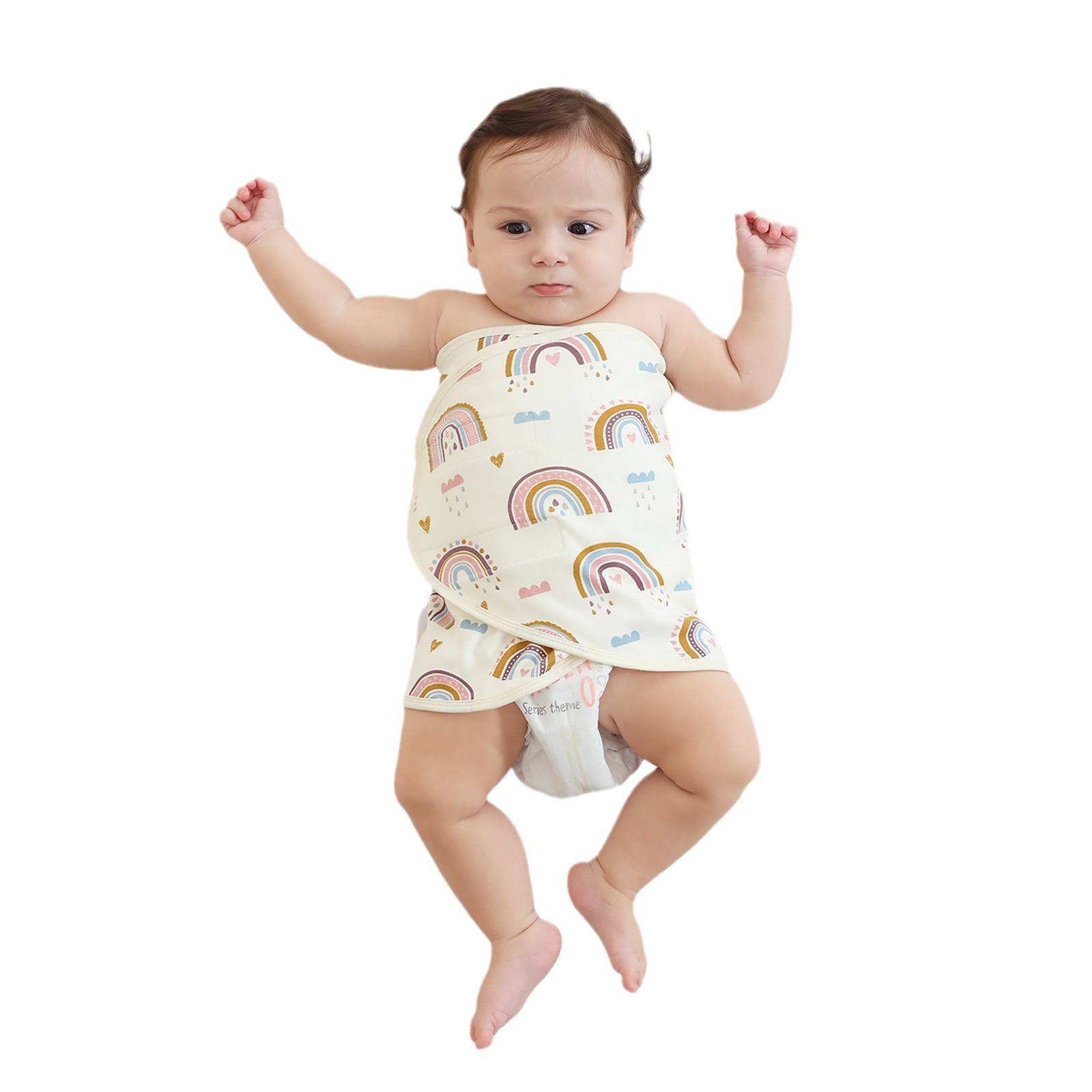 Picture of Cross-border baby anti-shock sleeping bag swaddling towel bandage sleeping artifact baby newborn anti-shock bag towel wholesale