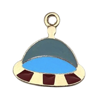 Picture of 1 Astronaut Space Rocket Star Accessory Alloy Oil Drop Pendant Earrings Bracelet Pendant Space Fashion Jewelry