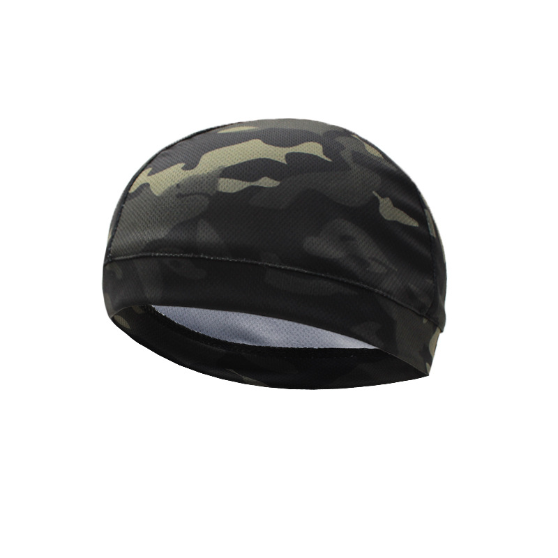 Picture of Summer New Outdoor Cycling Cap Helmet Lining Inner Cap Mesh Breathable Motorcycle Hood Quick-Drying Cap