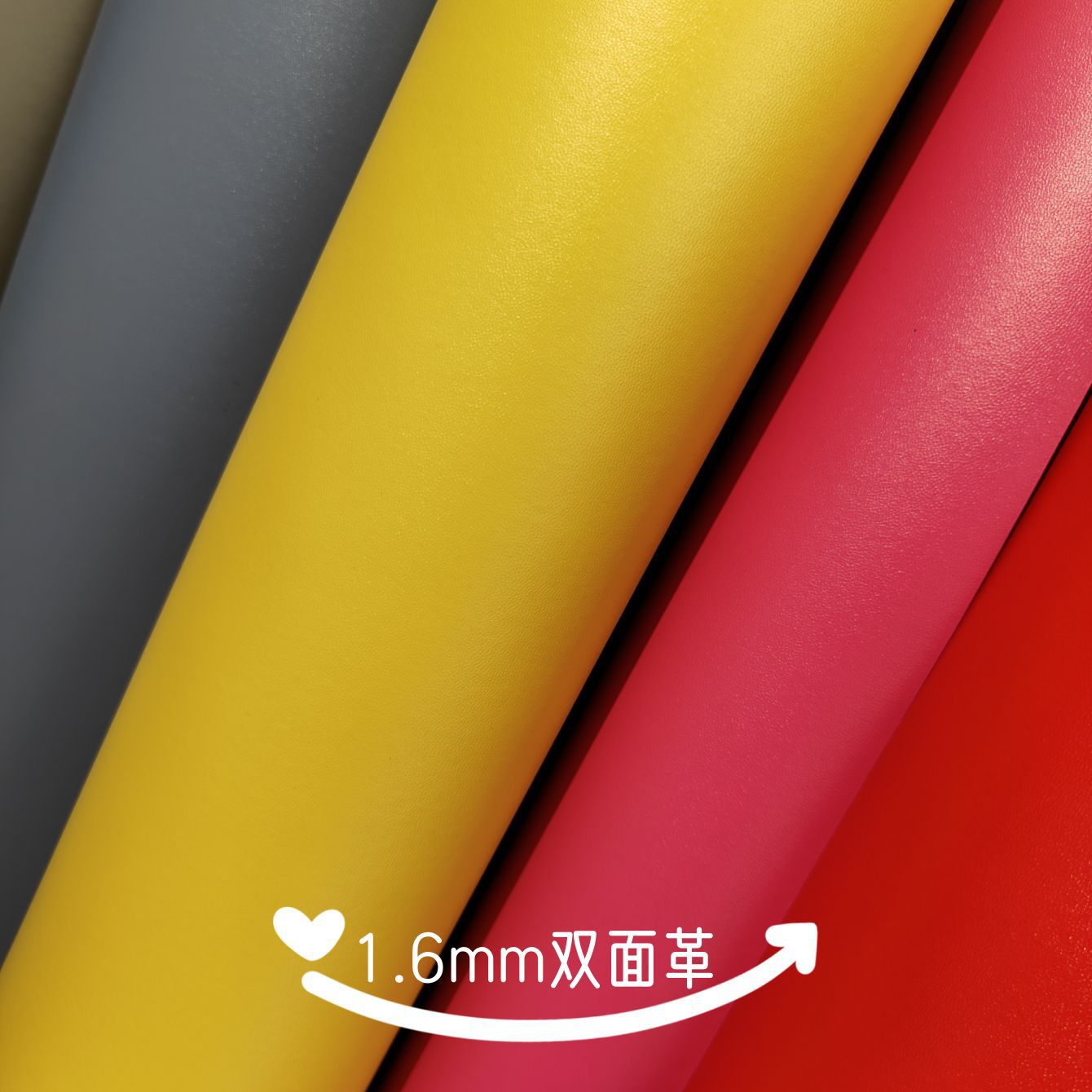 pvc double sided leather nappa pattern placemat table mat leather 1.6mm thick in stock