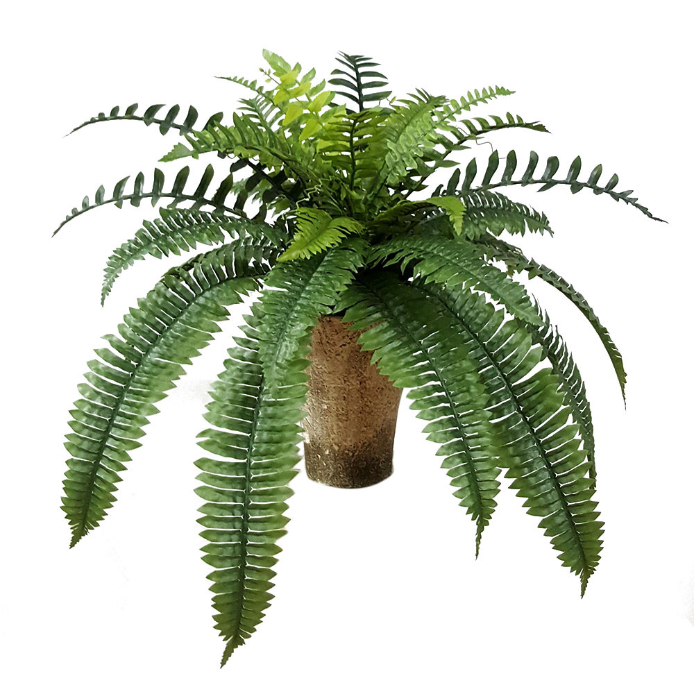Picture of Simulated Plant Persian Grass Home Decoration Floor Bonsai Purple Hanging Bell Leaf Artificial Flowers and Green Plants Wave Grass Potted Plant