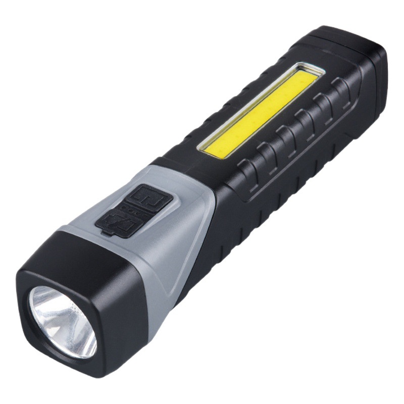Cross-border new multi-functional 90-degree corner flashlight work light USB charging working light flashlight with magnet