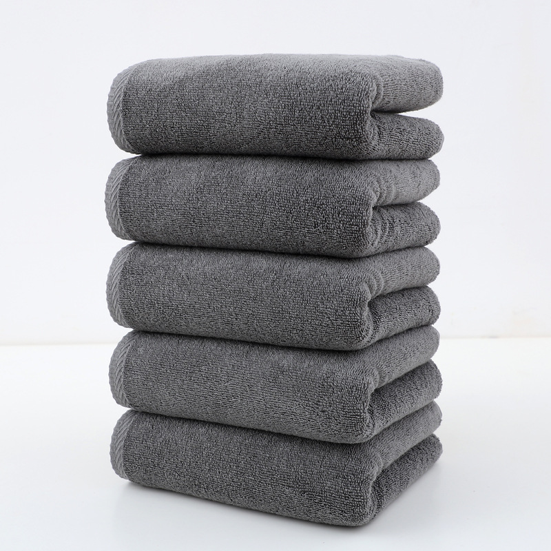 Picture of Cotton towel 5 pack Amazon cross-border European and American Foreign trade wholesale absorbent quick-drying cotton face towel face towel