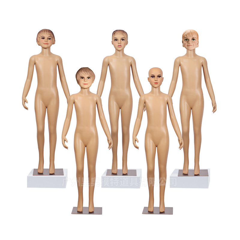 Manufacturers export children's wear mannequin cheap makeup plastic children men and women mannequin high quality accessories
