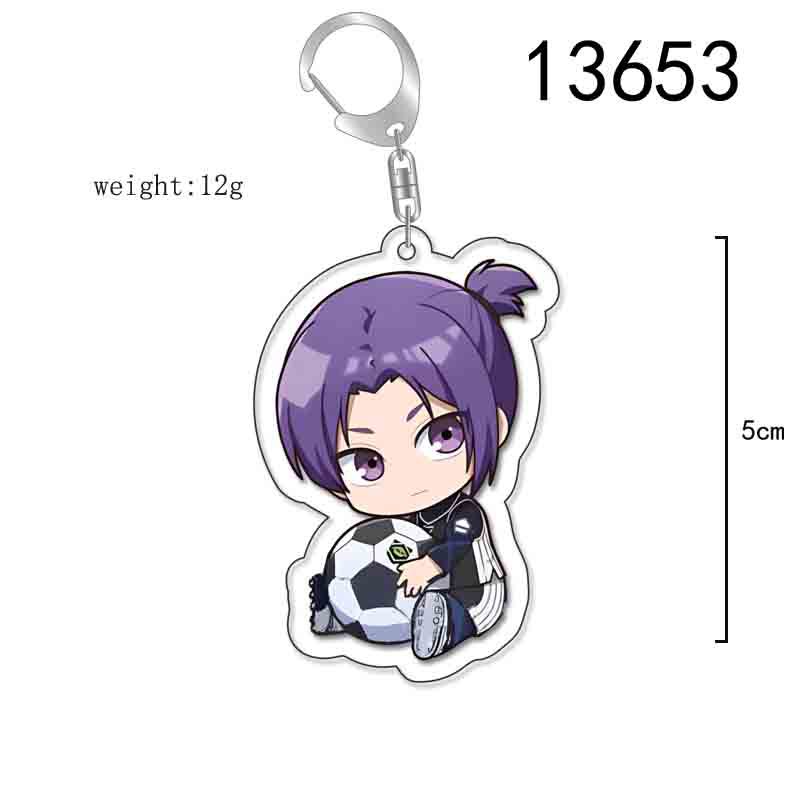 Picture of Blue Prison Keychain Jie Shi Yifeng Le Return to Thousand Cut Leopard Ma Guo Shen Lian Jie Acrylic Pendant