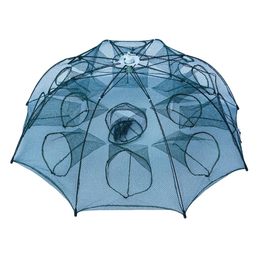 Wholesale umbrella fishing net automatic folding shrimp cage fishing net hand casting net shrimp net bold umbrella cage fishing gear shrimp catching wholesale