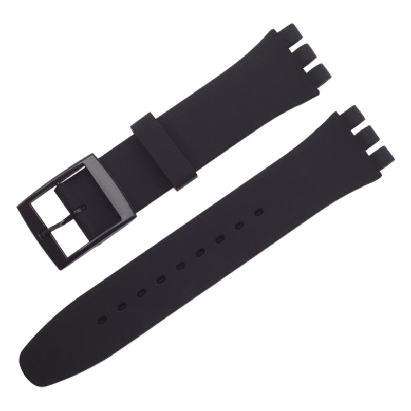 Substitute Swatch Swatch Strap Silicone Watch Strap Accessories 12Mm16Mm17Mm19Mm20Mm Multi-Color