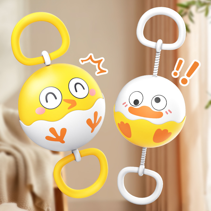 Picture of Children's Luminous Pull Whistle Ball Flywheel Post -8090 Childhood Nostalgia Pupil Toys Kindergarten Boys and Girls Small Gifts