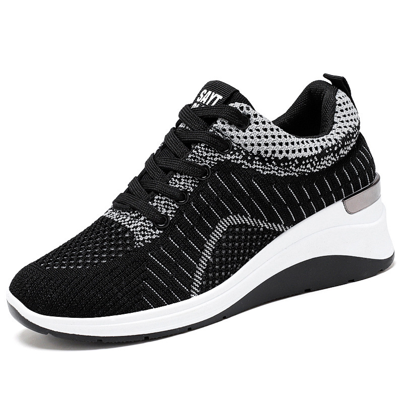 Picture of Women's Shoes, New Autumn Models, Foreign Trade Women's Shoes Wholesale, Height-Increasing Shoes, Trendy Shoes, Breathable Thick-Soled Sneakers for Women