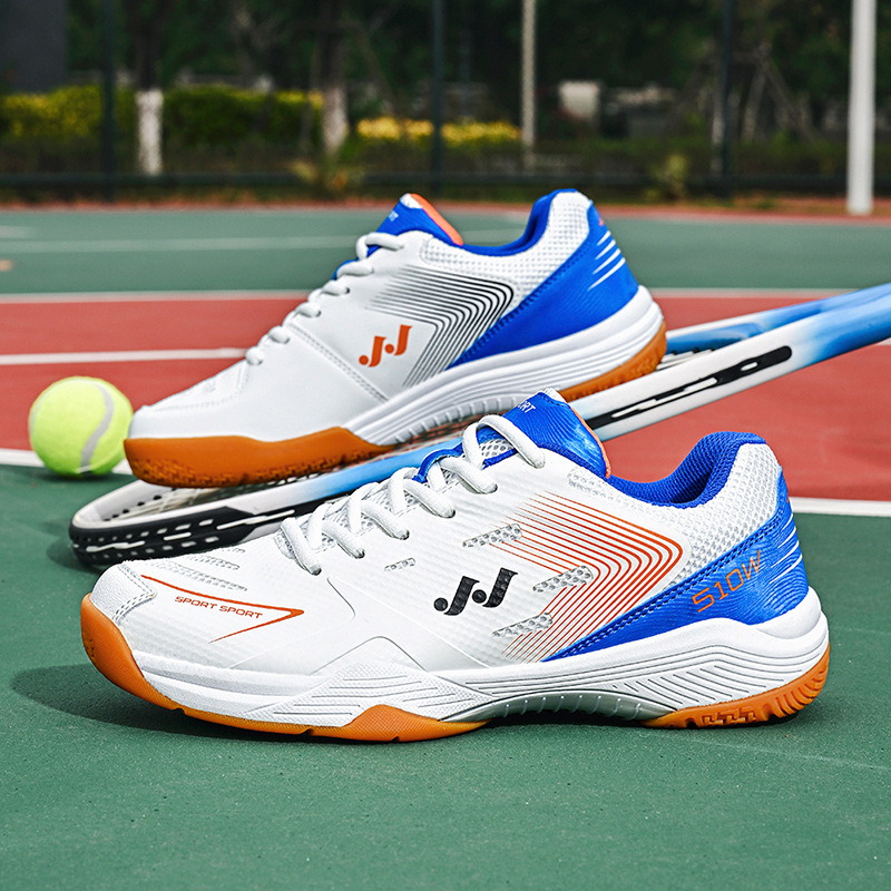 Badminton Men's Sports Lightweight Competition Tennis Shoes Professional Indoor and Outdoor Non-Slip Breathable Training Shoes New Style
