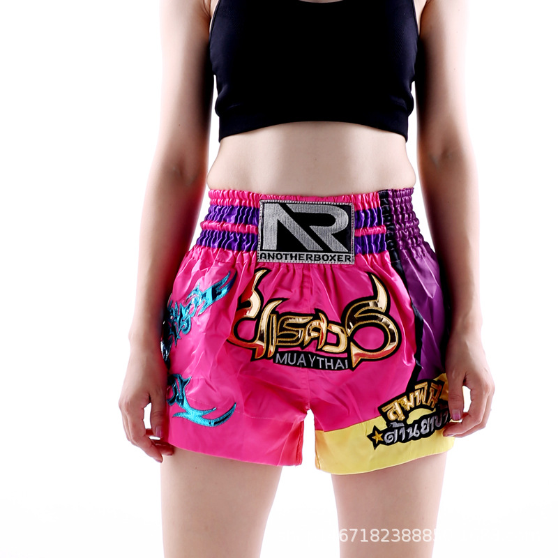 Picture of thai muay thai ufc training fight sanda summer training boxing shorts mma fighting shorts in stock wholesale