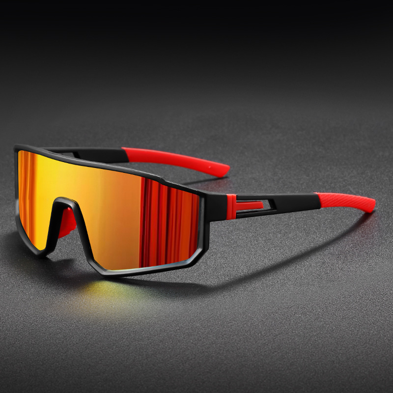 Picture of New European and American Big Frame Riding Glasses Men's Outdoor Sports Windproof Sunglasses Women's Mountaineering Goggles Ski Goggles
