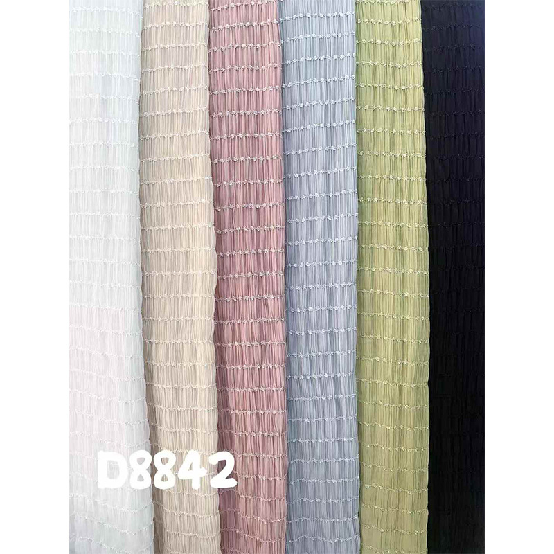 Xiaojun Textile Computer Mesh Embroidered Printed Fabric Fashion Fabric Children's Wear Fabric Dress Hanfu Fabric