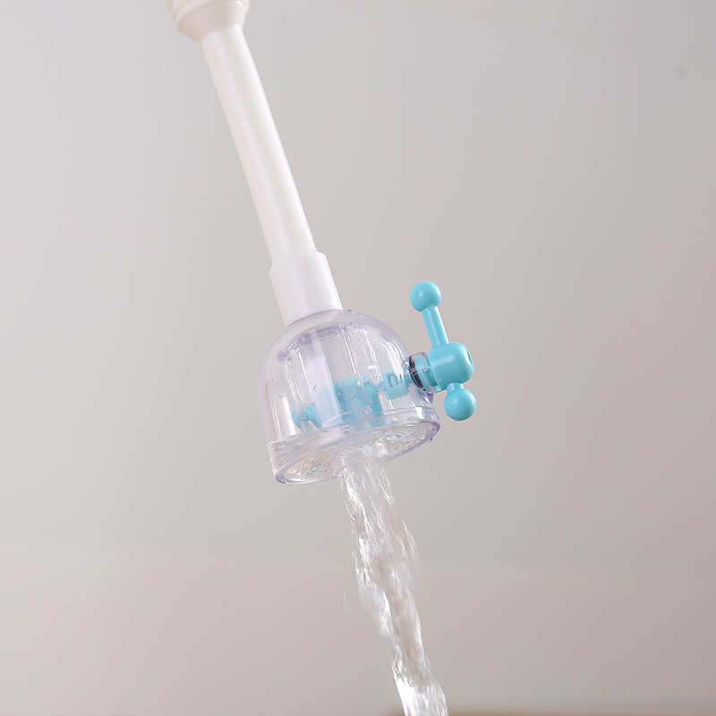 Picture of Faucet filter nozzle splash-proof Universal Tube extension extender hose universal adapter nozzle-Proof Kitchen