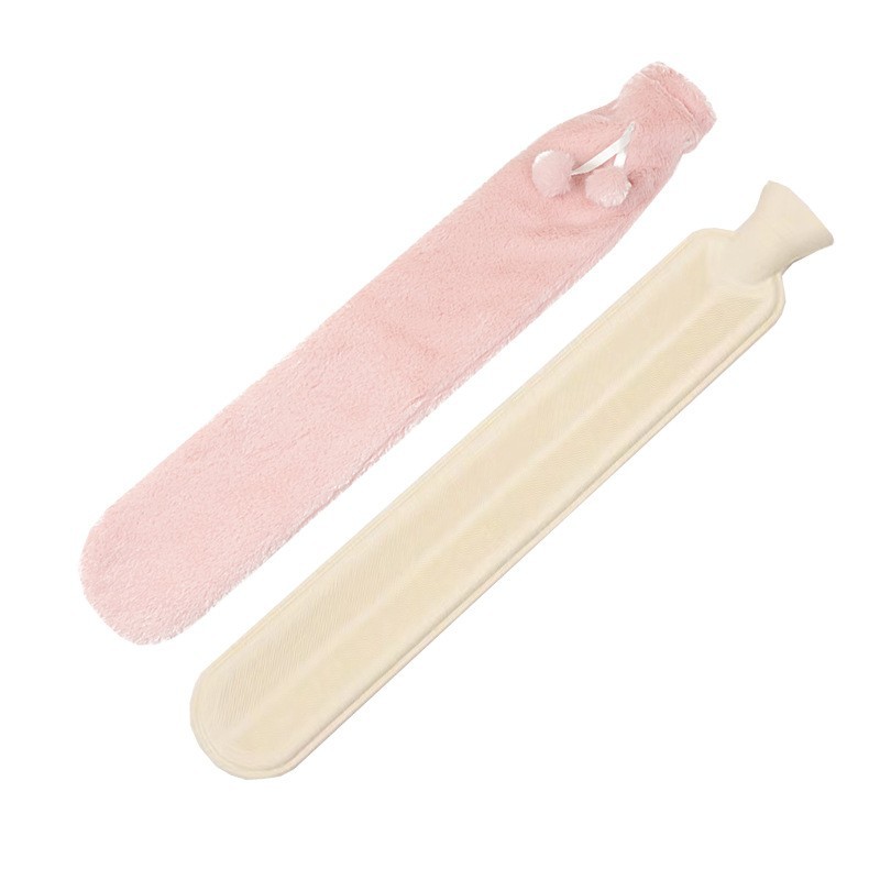 Picture of Belt hot compress warm hand water bag warm shoulder neck plush rubber hot water bag Flushing strip warm hand treasure spot wholesale