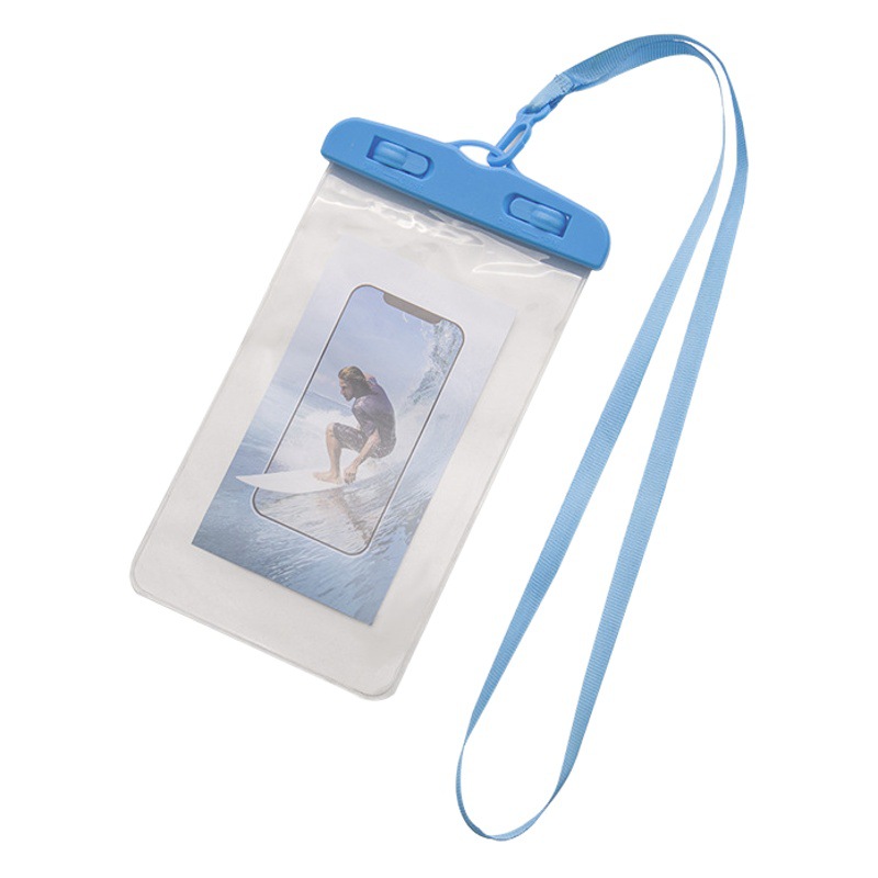 Spot wholesale pvc mobile phone waterproof bag Beach beach waterproof bag diving swimming touch screen mobile phone waterproof case