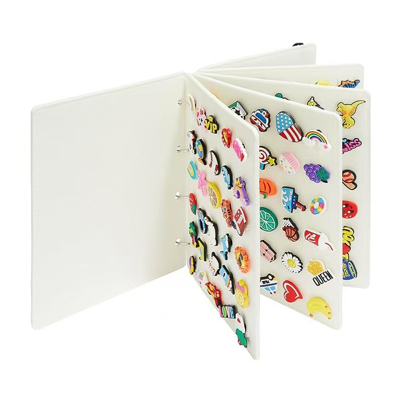 Picture of Cross-border New Felt Badge Storage Book Hole Shoes Buckle Storage Bag Display Stand Removable Jewelry Display Board