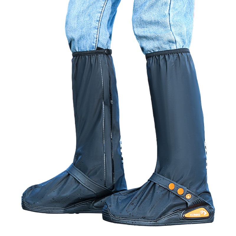 New Model Launched Cycling Motorcycle Rainproof Shoes Fishing Outdoor Travel Shoe Covers Thick Sole Non-Slip Wear-Resistant Strap Shoe Covers