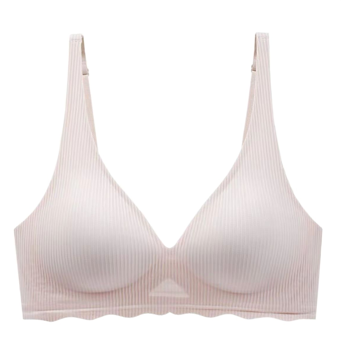 Jelly Cloud Sense Underwear Women's Summer Seamless Thin Push-up Slimming Accessory Breast-free Soft Support Bra Women's Thin