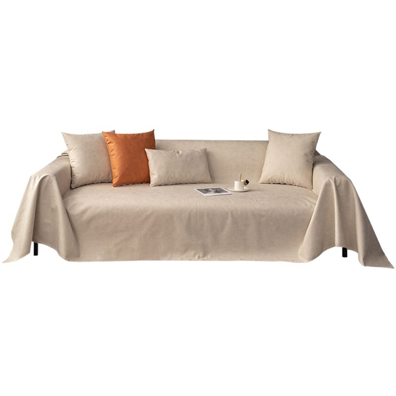 Factory goods sofa cover towel full cover cloth four seasons universal waterproof urine non-sticky wool technology cloth sofa cushion wholesale