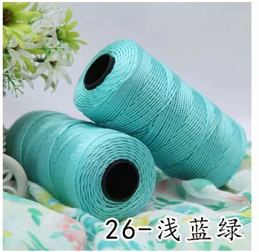 Picture of Three strands of nylon thread twine hook wire knitting hook hat shoes line car seat ice silk wool manufacturers wholesale