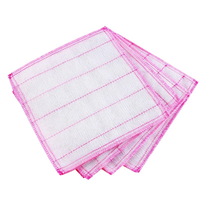 10-piece Korean-style non-stick cotton yarn dish towel cleaning bowl and chopsticks scouring pad tablecloth cloth absorbent