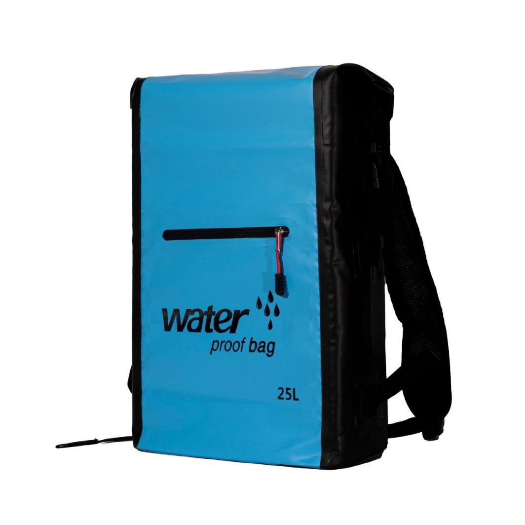 Picture of Outdoor Waterproof Bag Waterproof Bag Dry and Wet Separation Layer Barrel Bag Drift Tracing Bag 25L Storage Bag Secret Text Distribution