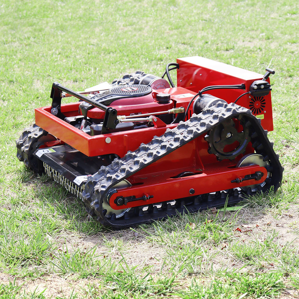 Picture of Winter factory export remote control lawn mower household garden orchard lawn mower oil-electric hybrid lawn mower in stock