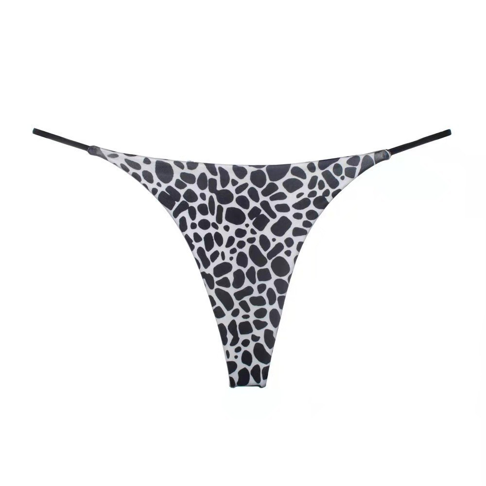 Picture of European and American foreign trade cross-border dedicated to hollow double thin thong low waist bikini sexy underwear wholesale generation