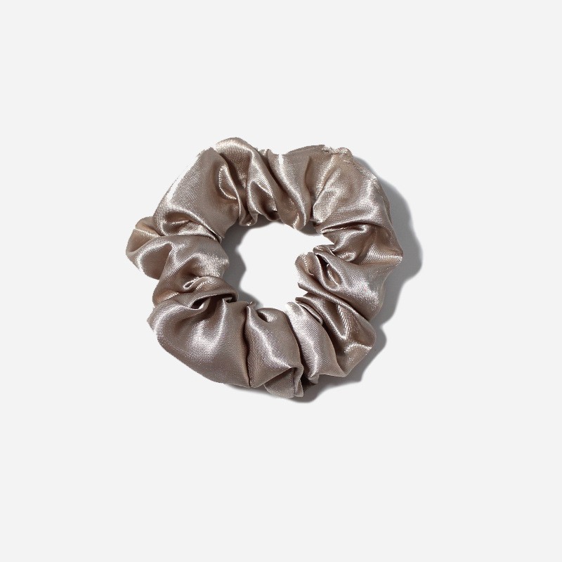 Picture of European and American Cross-Border Solid Color Large Intestine Hair Ring Foreign Trade Style Satin Head Flower Korean Style Headband Hair Accessories Head Rubber Band Wholesale