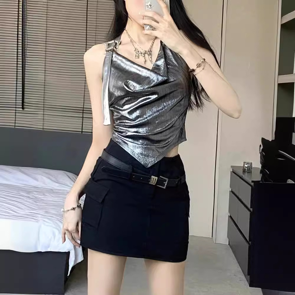 plus size American Style Hot Girl Black All-match Skirt Women's Autumn Bag Hip Work Dress Skirt Skirt Trousers Design Niche Skirt