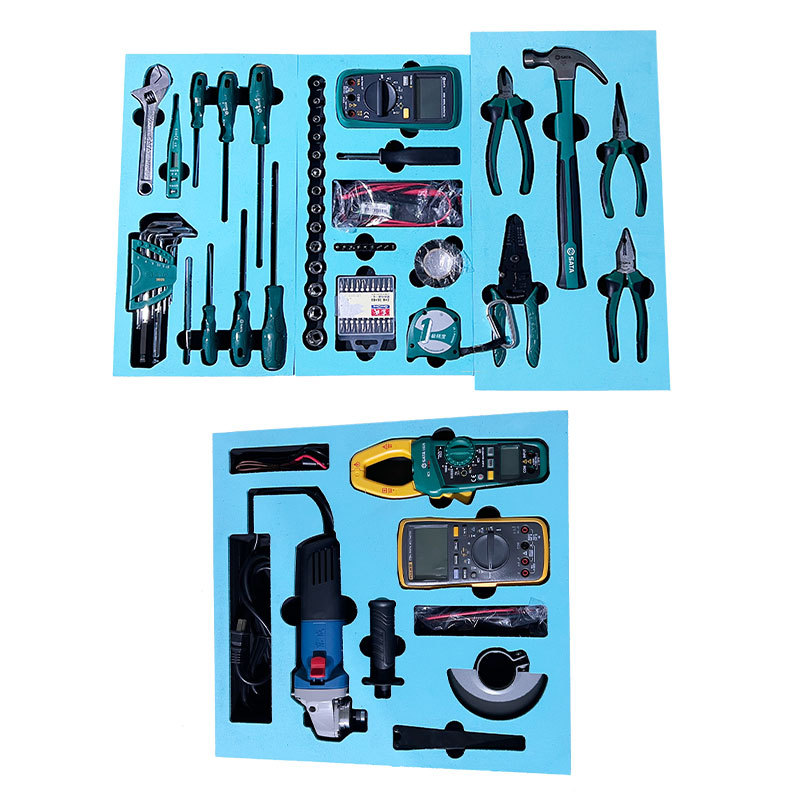 Picture of Hardware Tools Cnceva Engraving Inner Support Electric Drill Measuring Instrument 38-Degree Eva Positioning Liner Color Customization